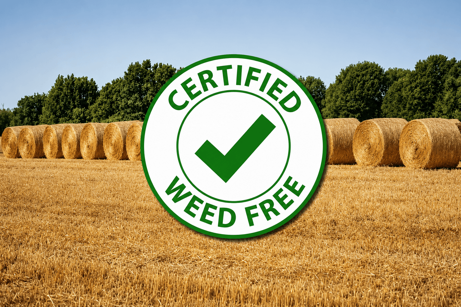 Certified weed free